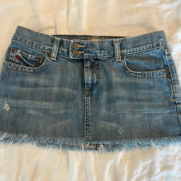 Denim Mini Skirt - Picture 1 of 2